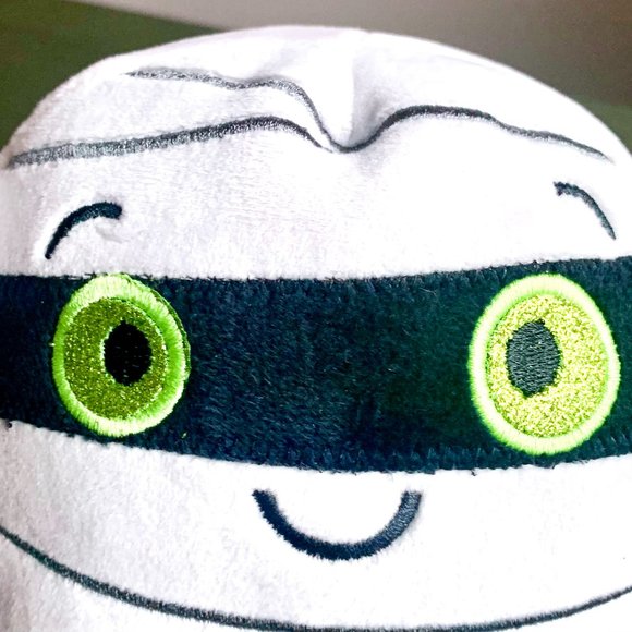 Super Soft Squishy Halloween Mummy Monster Embroidered Plush Toy Stuffed Animal - Picture 4 of 4